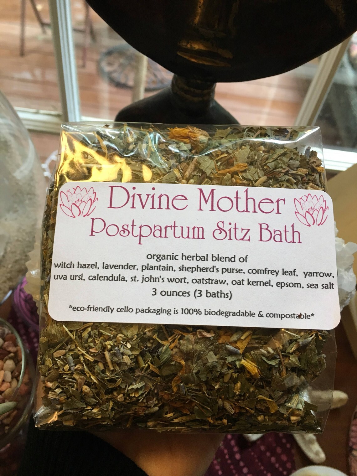 DIVINE MOTHER Postpartum Sitz Bath Herbal Bath Blend 3 ounces Etsy