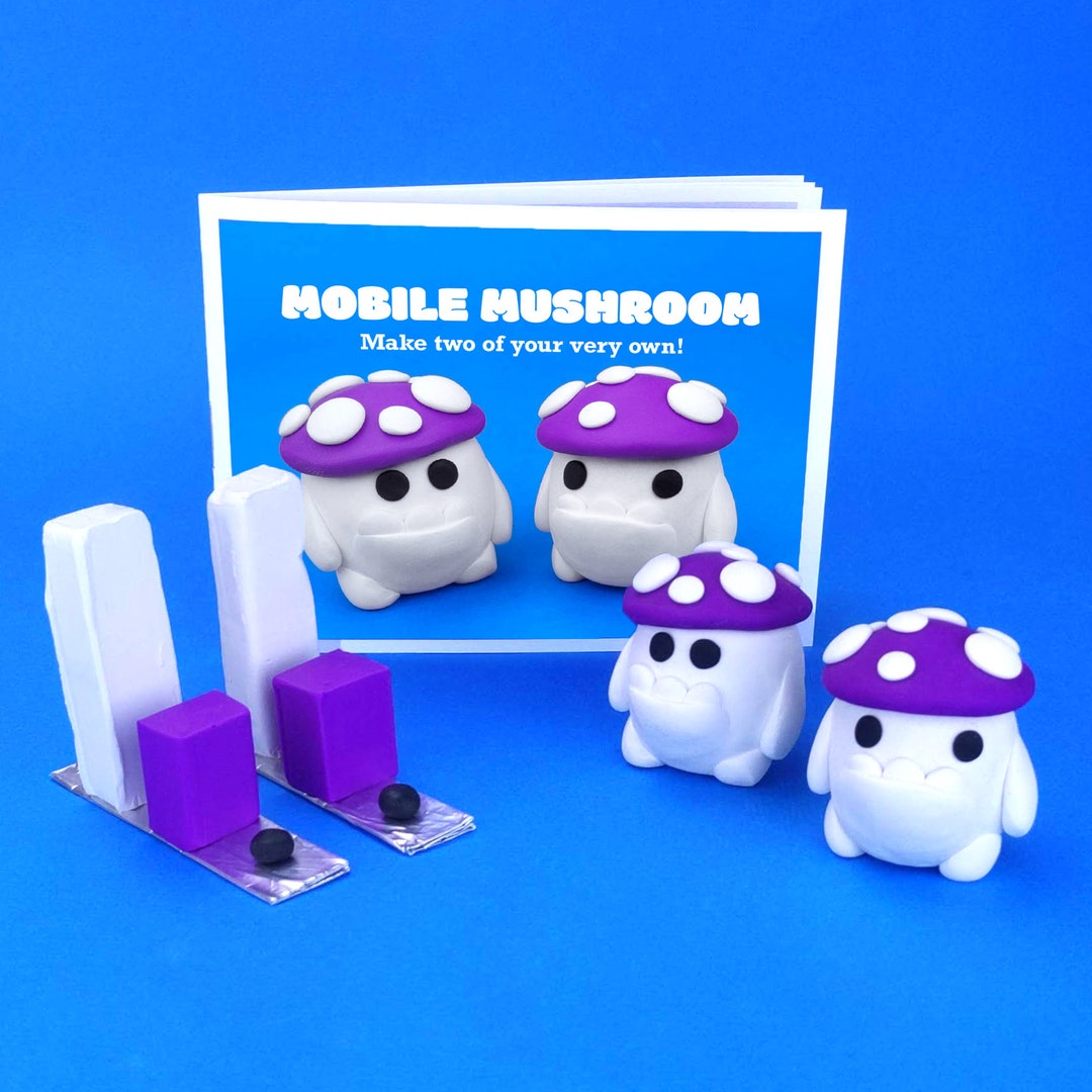 DIY Make Your Own Mobile Mushroom Kit! Each Kit Makes 2 Mobile ...