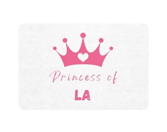 Pet Food Mat (12x18) "Princess of LA"