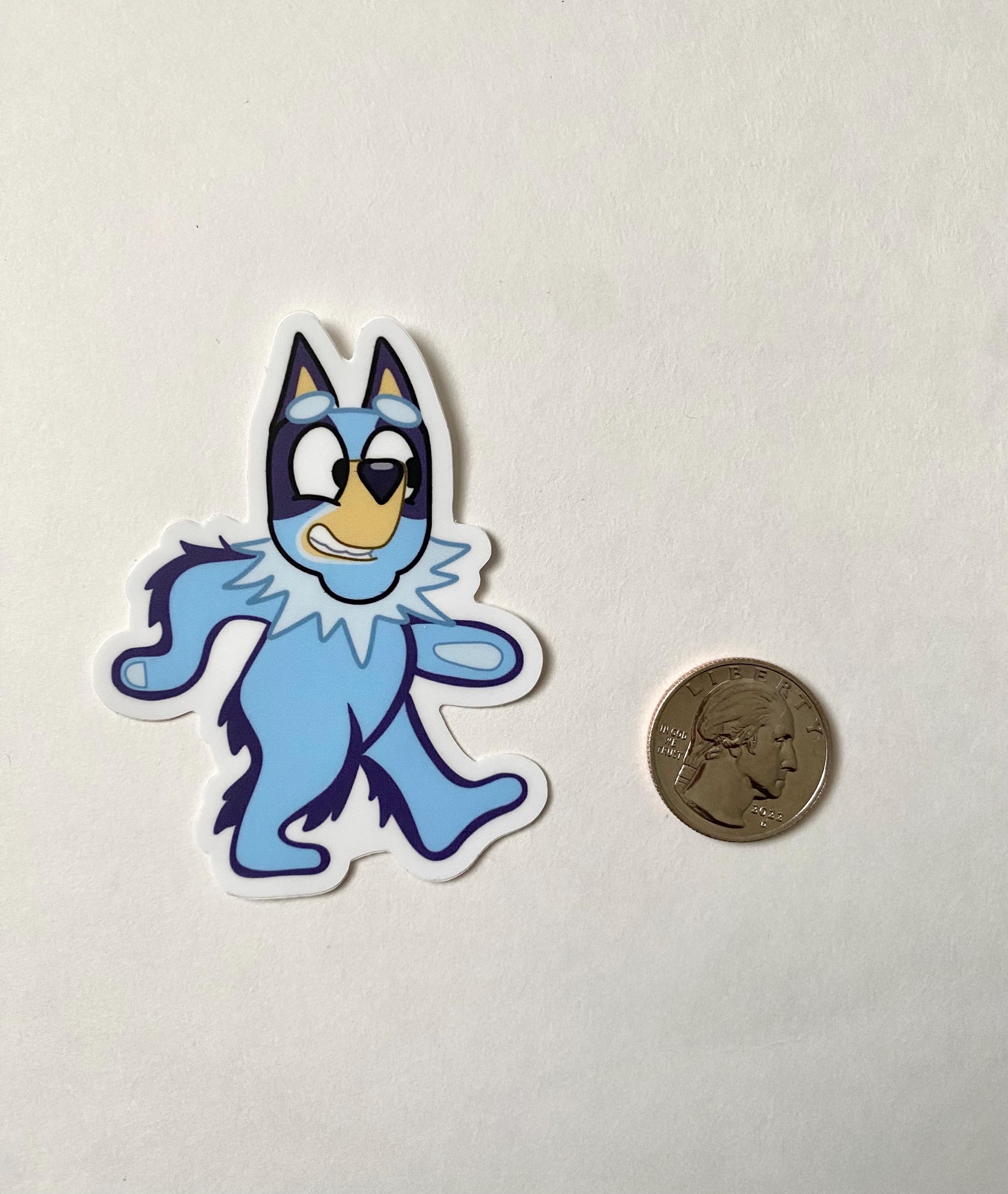 Grateful Dead Blue Dog Sticker – Custom, Cute Grateful Dead