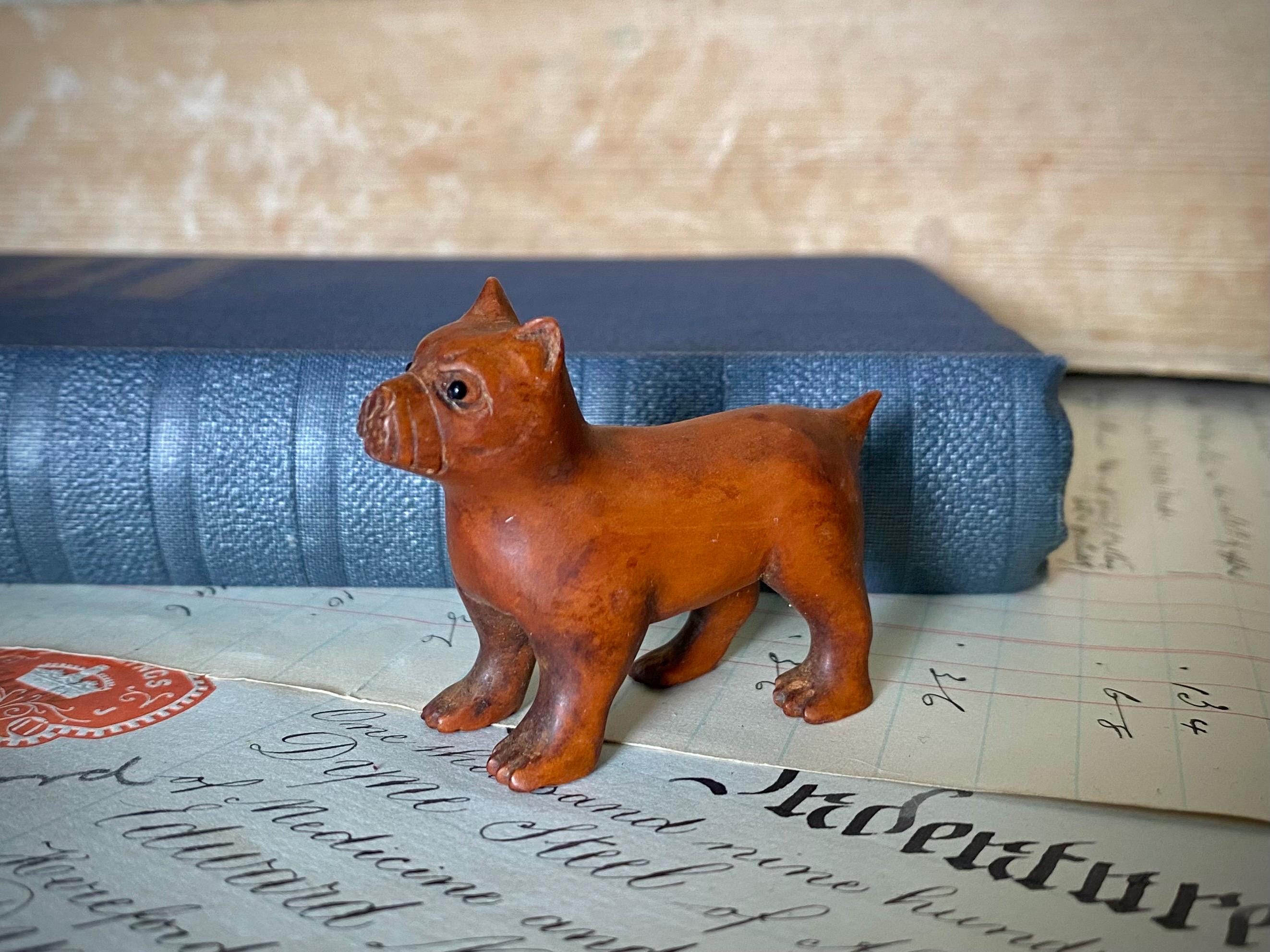 Antique bulldog toy - Etsy 日本