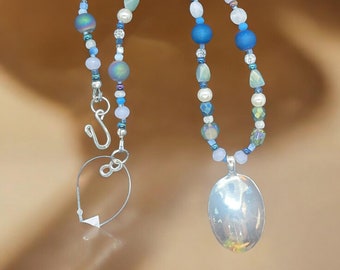 Blue Moon Necklace
