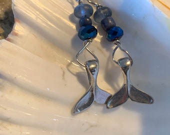 Mermaid tail earrings