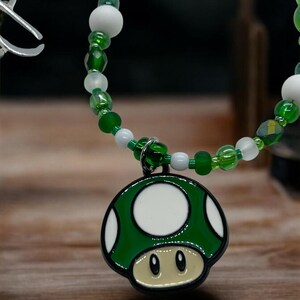 1 Up life mushroom Necklace