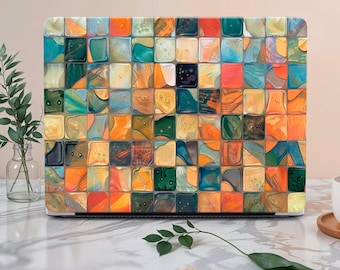 Abstract MacBook Case, Hard Case Cover for MacBook Air 13 Macbook Pro 13 14 16 15 Air 13 12 inch Laptop M2 2022, M3 A3113 13.6
