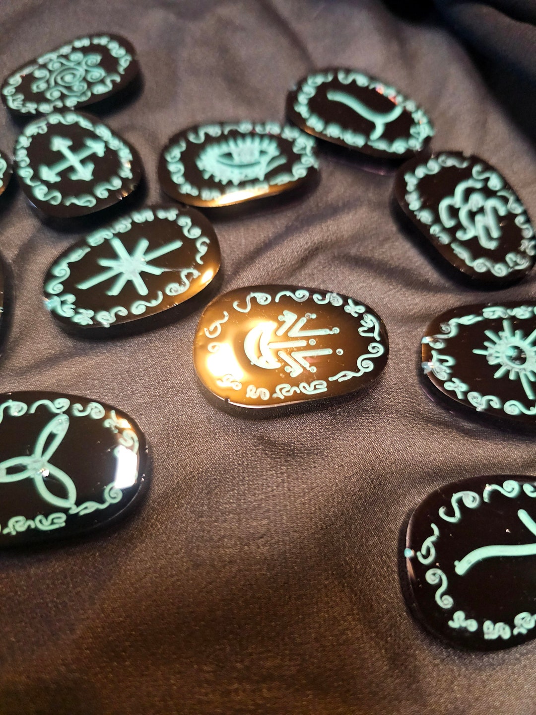 13 Piece Witches Runes Set. Witches Runes Are a Form of Divination ...