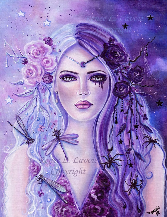 Perséphone déesse de la mythologie grecque queen fantasy Etsy France