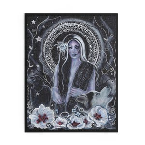 Puzzle, Melinoe Goddess Mythology Art by Renee L Lavoie, 252-Piece Jigsaw, Adult Puzzling Activity, Mythological Puzzle Game,