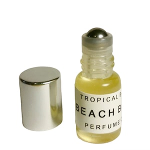 Mini Roll on Beach Baby Perfume Oil Choose your scent 13 Roll On Perfume Oils image 1