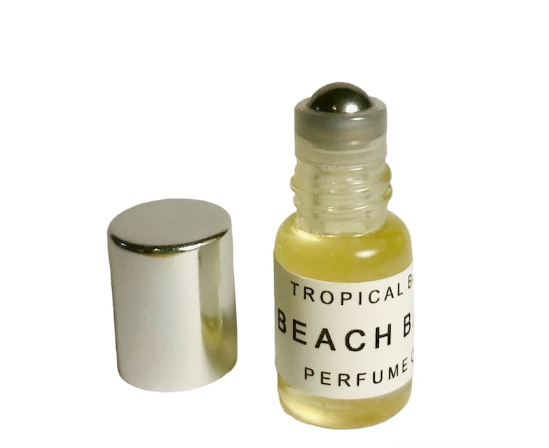 Mini Roll on Beach Baby Perfume Oil Choose your scent 13 Roll On Perfume Oils image 1