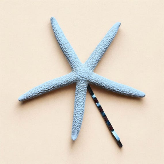 Hair Pin Starfish Hair Pin Beach Hair Mermaid Hair Beach Wedding Vacation Destination Bridal Hair Bachelorette Party Shower favors