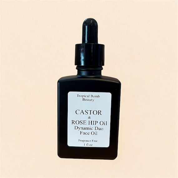 Castor And Rose Hip Face Oil The Dynamic Duo Fragrance Free Hexane Free Certified Organic Cold Pressed