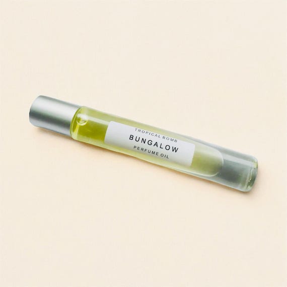 Bungalow Roll On Perfume Oil Bungalow Perfume Smells Like a Beach Walk Sea Salty Air Perfume