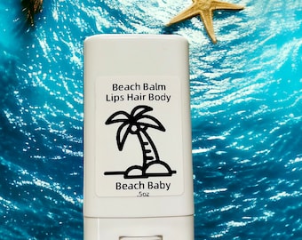 Beach Balm for Hair - Lips & body