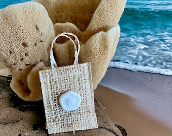 Sand Dollar Gift Bag for Birthday Favors Wedding Favors Shower Favors Destination Weddings Beach Gift Bachelorette Party Mermaid Party