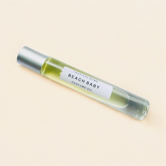 Perfume Beach Baby Roll On Perfume Oil Vacation In A Bottle Smells Like a Pina Colada