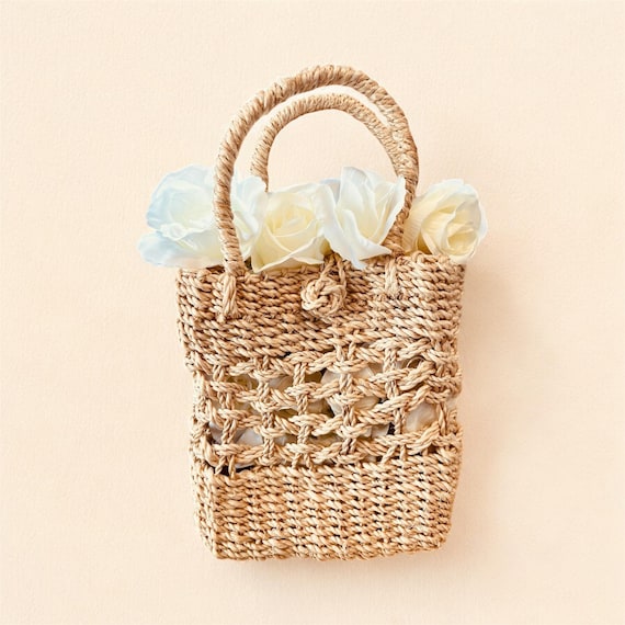 Tote Bag The Kel Tote Bag Made Of Natural Twine And So Summer Chic