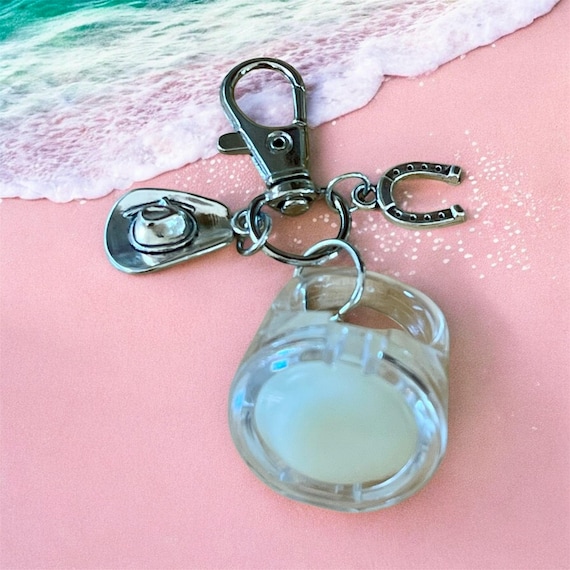 Purse Charm Pinky Ring Party Multi Use Balm for Lips Hair and Body