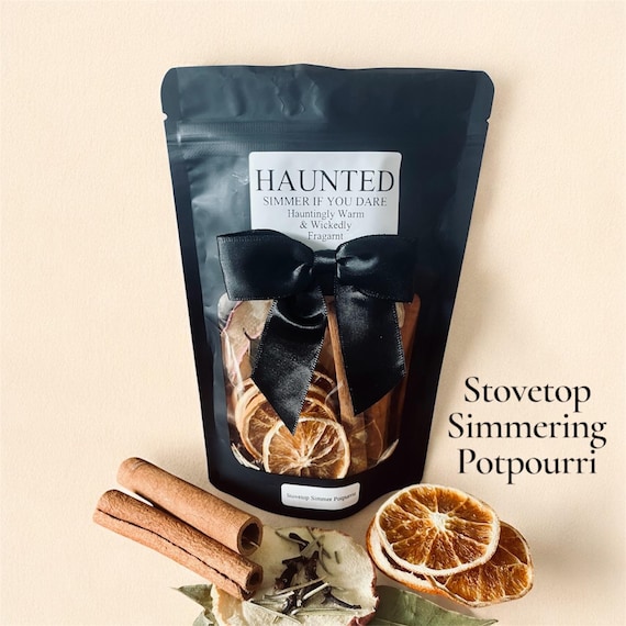 Haunted Simmer Pot | Halloween Stovetop Potpourri | Witchy Fall Scent Blend | Autumn Kitchen Decor | Spooky Gift Idea | Cozy Home Fragrance