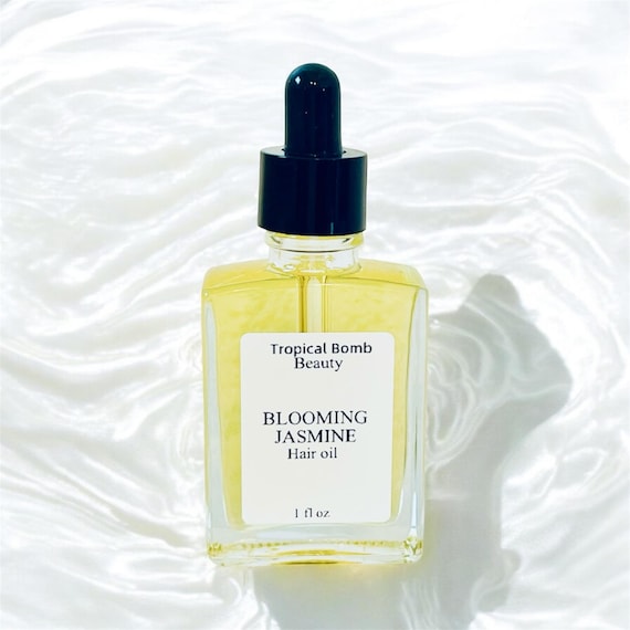 Jasmine Hair Oil Blend: Shine & Flyaway Control (1 fl oz)