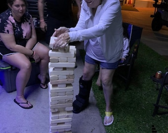 Giant Tumble Topple Tower Game Wood Stacking Blocks luxury Corporate business Gift