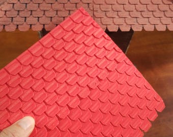 Panneau de tuiles à l'échelle 1:12 - Téléchargement numérique STL pour imprimantes 3D FDM