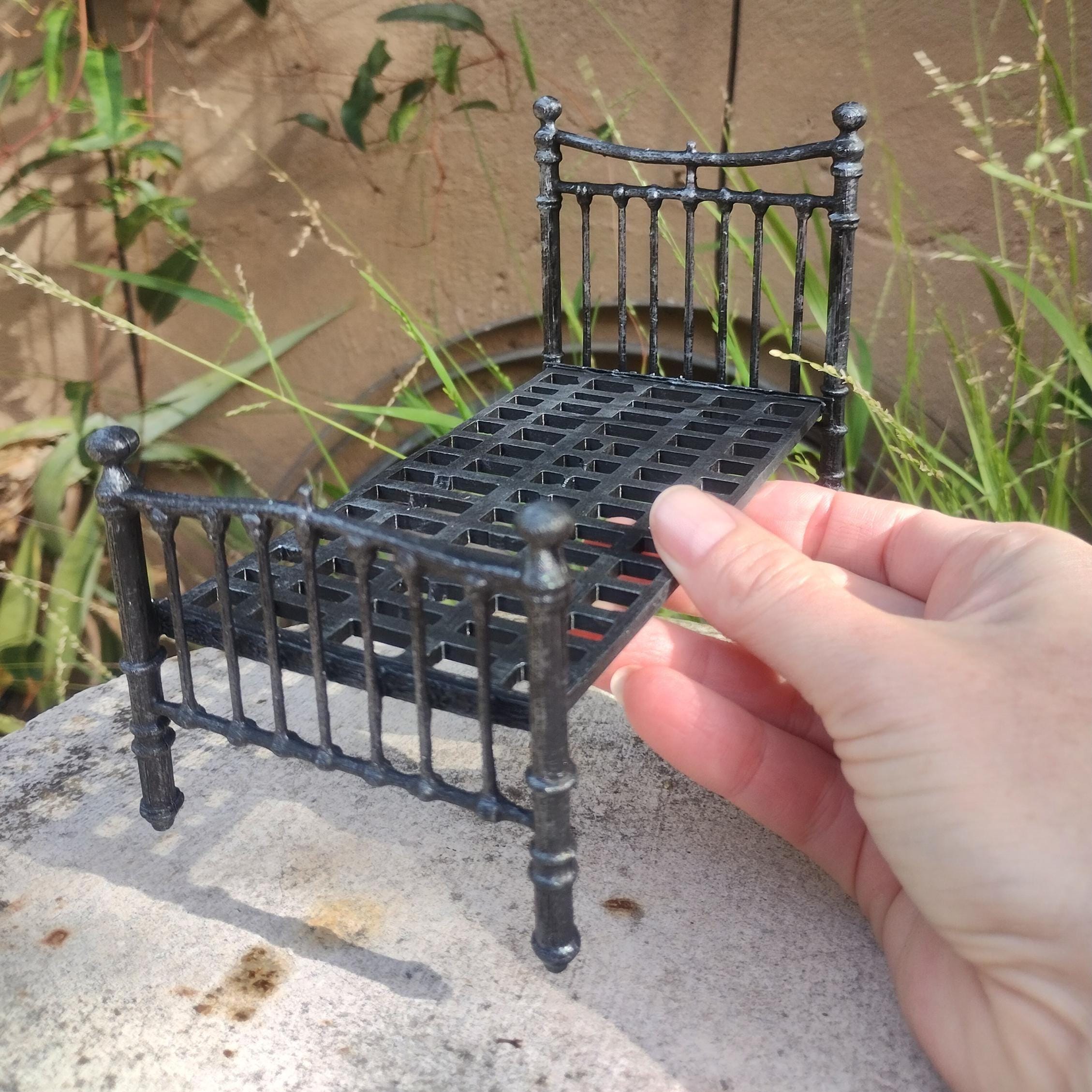 Miniature dollhouse victorian bed - Etsy 日本
