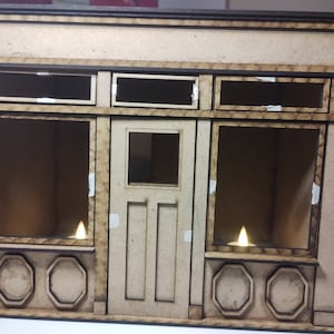 Doll House shop room box kit 1:12 scale - the 'Malbec Maus' - Digital Download