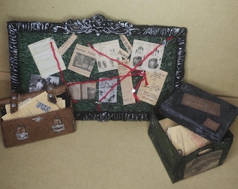 1:12 Printable Vintage Police Case Files – Digital Download