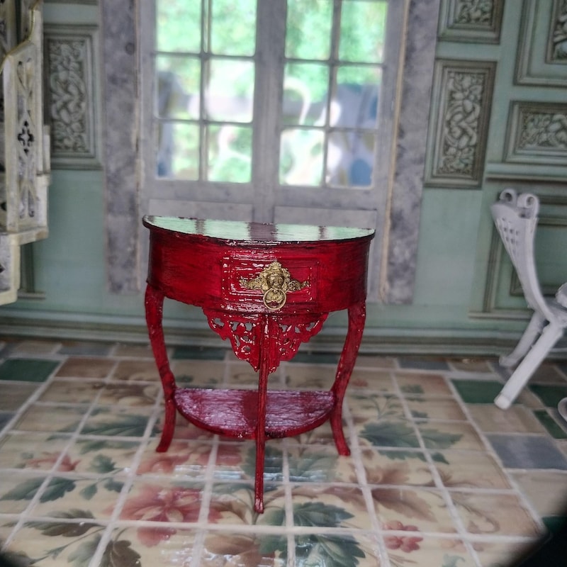 Demilune Table - Etsy