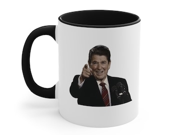 Ronald Reagan Quote Coffee Mug, Political Humor, Gift