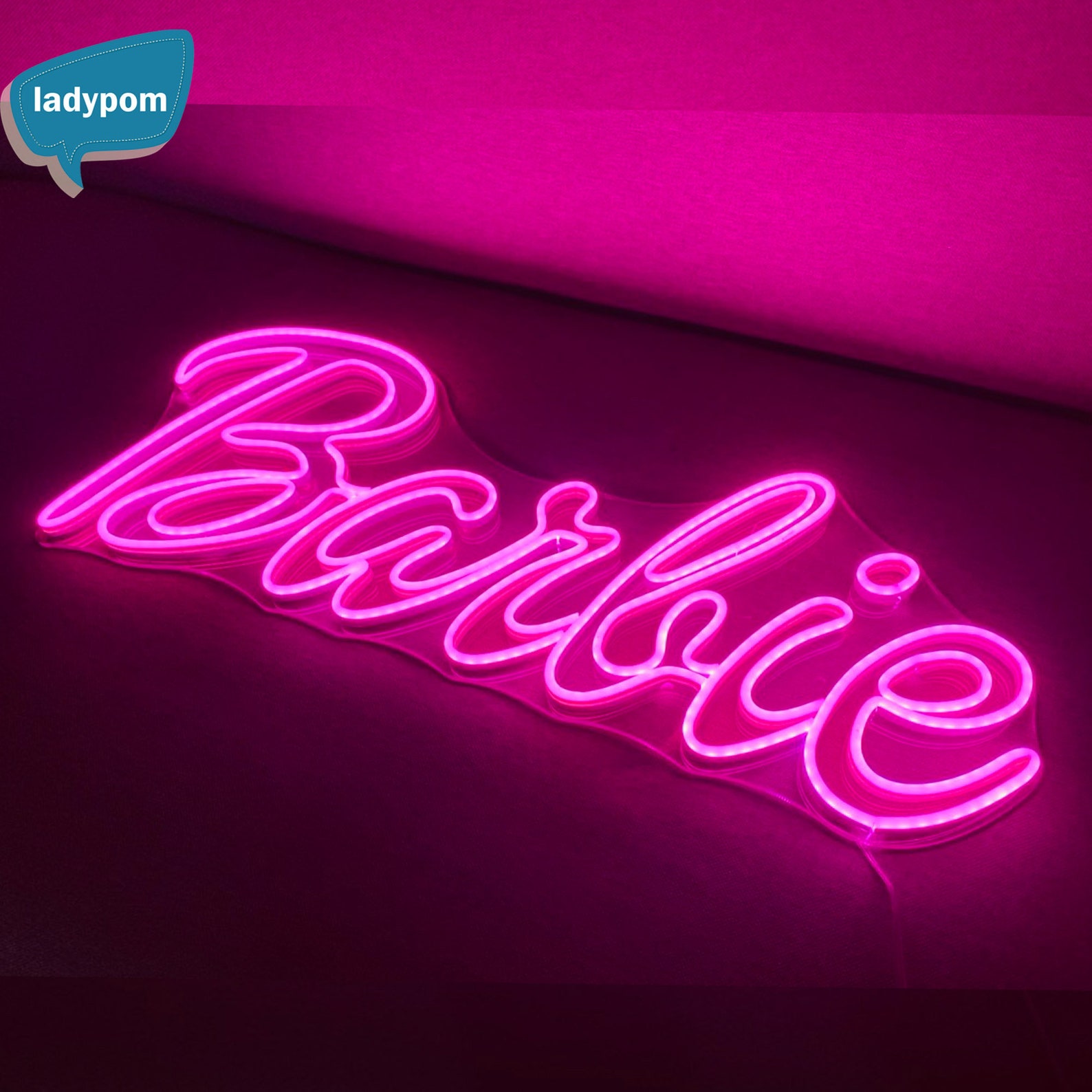 Barbie Neon Sign/ Barbie Neon Sign / Custom Barbie Neon Sign / | Etsy