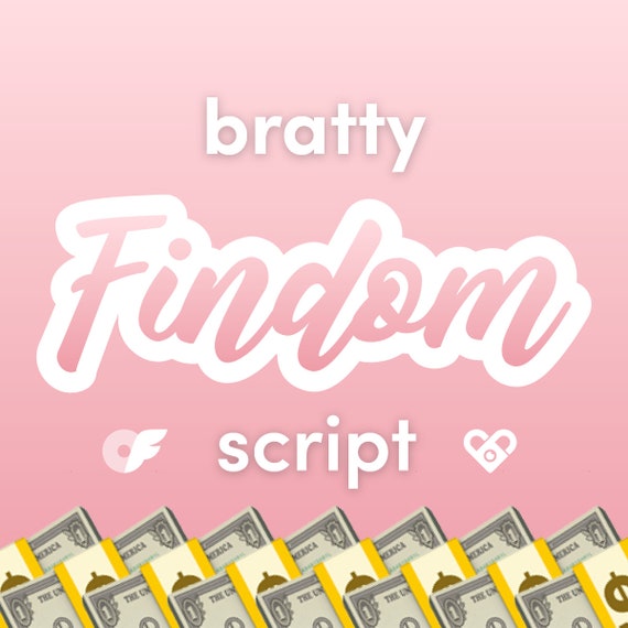 Bratty Findom Script - Spicy OnlyFans script, Fansly, financial domination, camgirl scripts, camming, cam girl, Twitter, Snapchat, onlyf