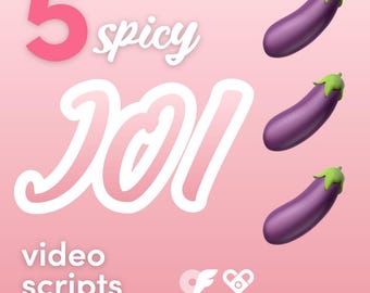 5 guiones picantes para vídeos de JOI: contenido para adultos de OnlyFans (descarga en PDF)
