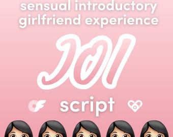 Sensual Introductory Girlfriend Experience JOI Script - OnlyFans script, Fansly, jerk off instruction, camgirl script, Twitter, Snapchat