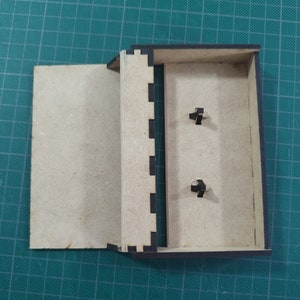 Cutting template for cassette case