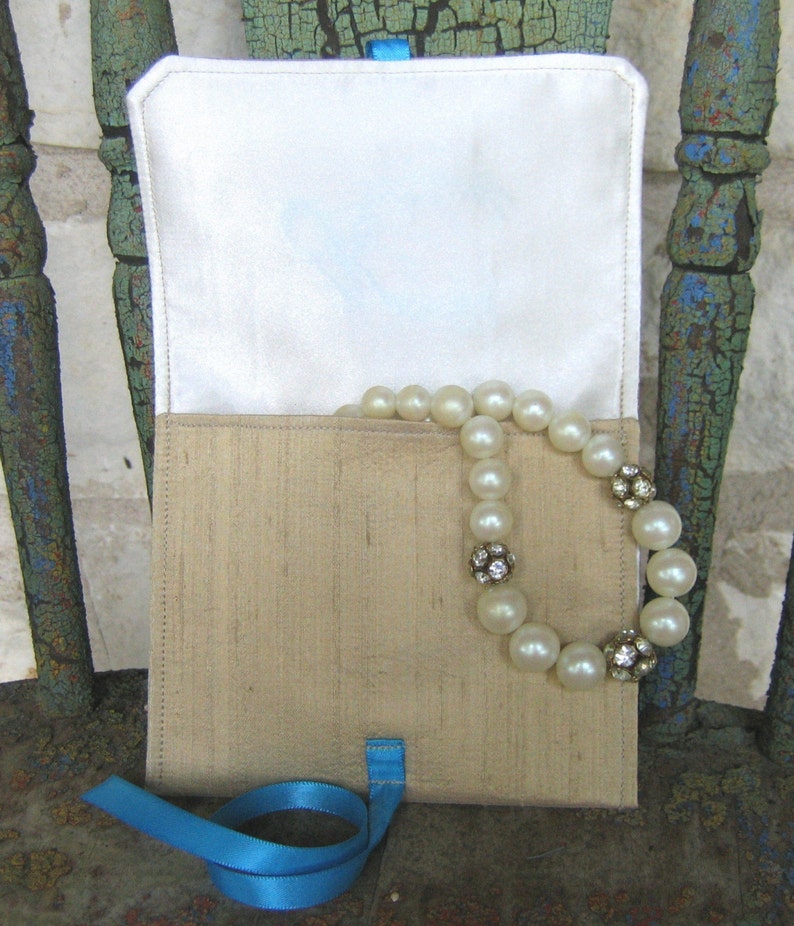 Jewelry Envelope Silk Dupioni Monogram Custom Small with Etsy