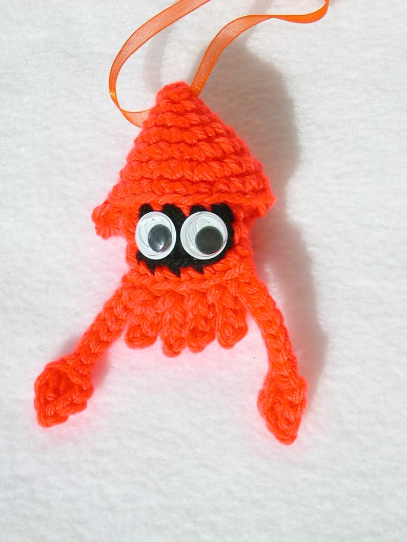 PDF Pattern Crochet Squid image 2