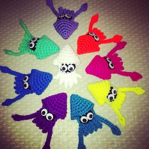 PDF Pattern Crochet Squid