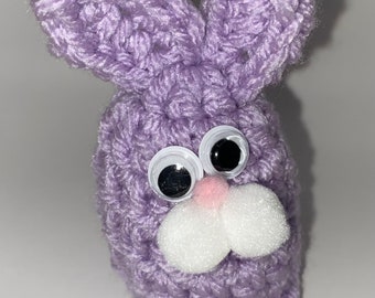 Light Purple Bunny Cozy Crochet