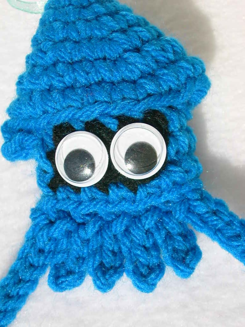 PDF Pattern Crochet Squid image 5