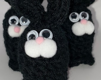 Black Bunny Cozy Crochet