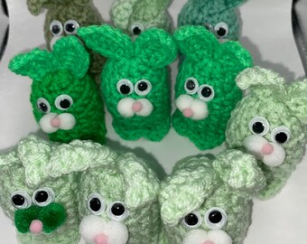 Green Bunny Cozy Crochet