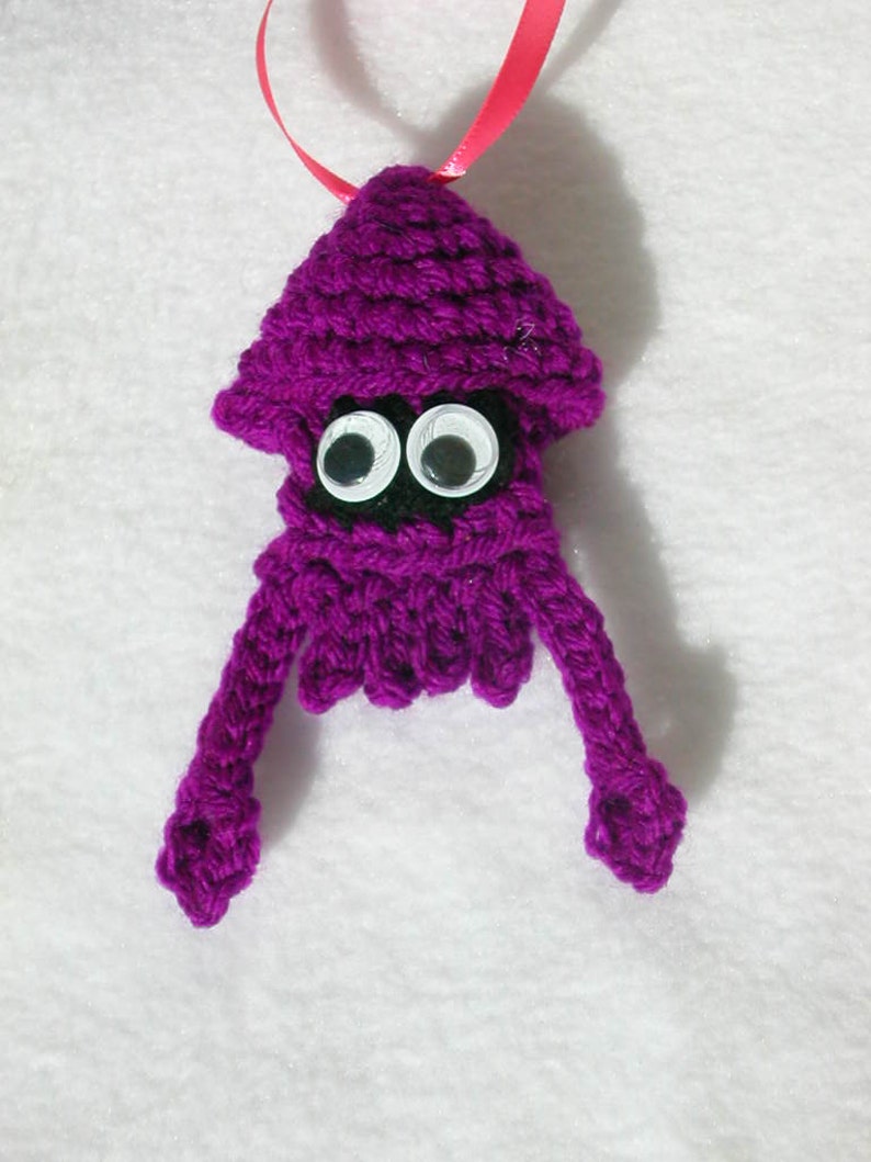 PDF Pattern Crochet Squid image 4