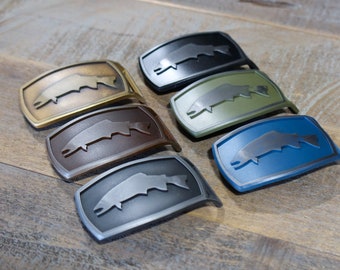 Trout Belt Buckle