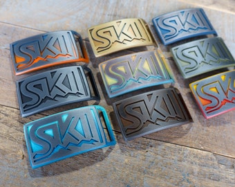 Ski Belt Buckle