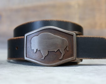 Bison Belt Buckle