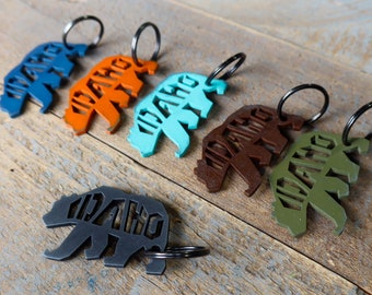 Idaho Bear Bottle Opener Keychain