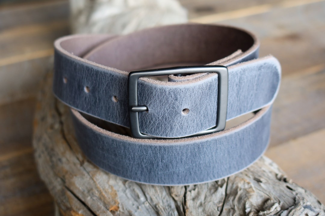小物 Life LEATHER CHAIN BELT shade gray Armor Studded Leather Belt Black and White — Lowlife