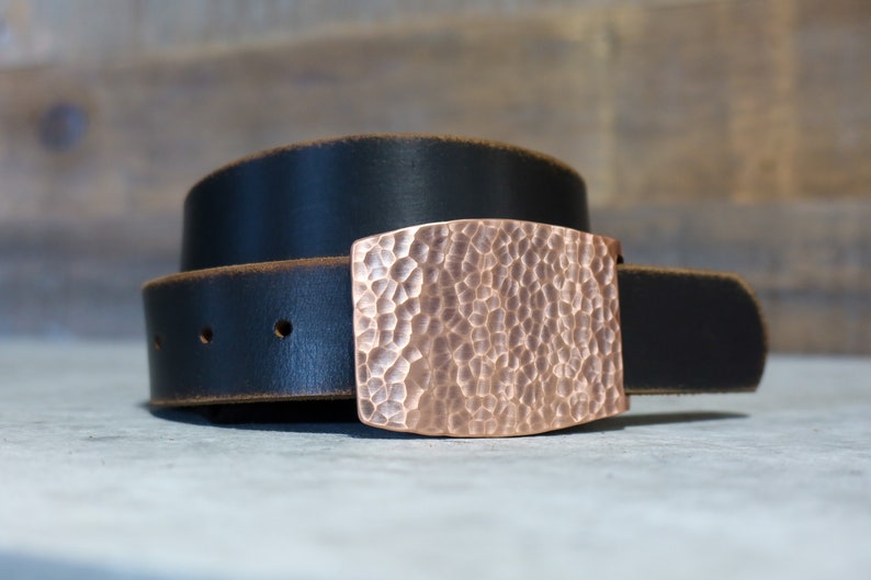 Hammered Copper Belt Buckle by Fosterweld Etsy